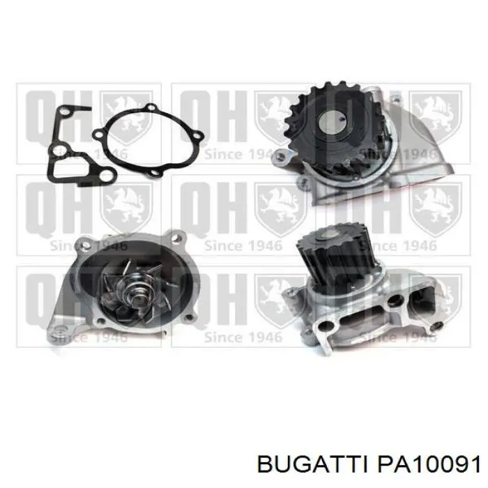 PA10091 Bugatti Насос охолодження