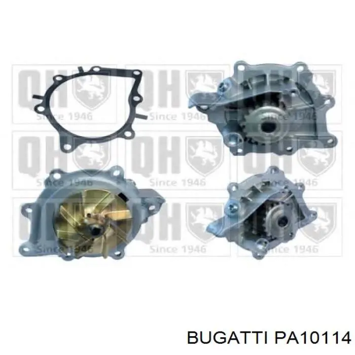PA10114 Bugatti Насос охолодження