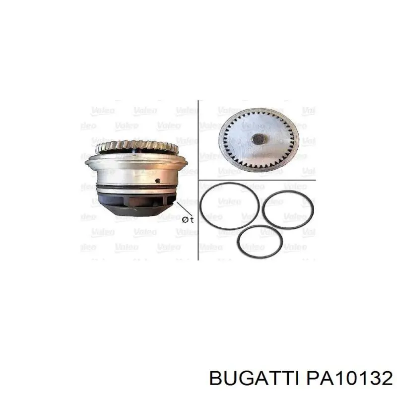 Купити PA10132 Bugatti Насос охолоджуючої рідини