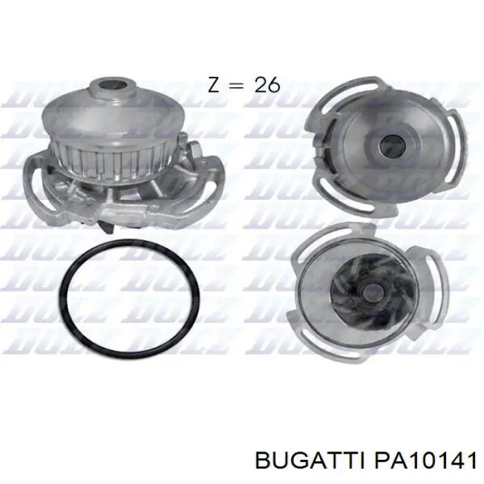 Помпа PA10141 Bugatti