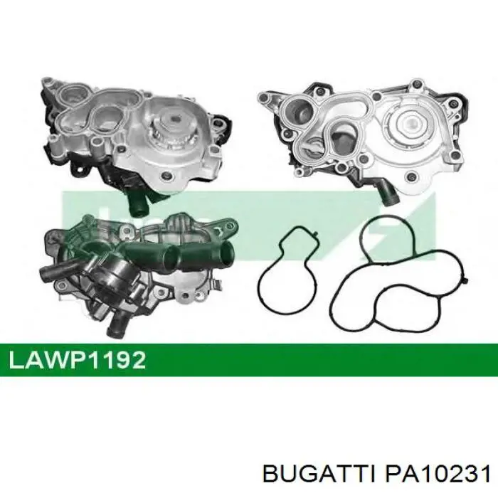 Водяний насос Bugatti PA10231