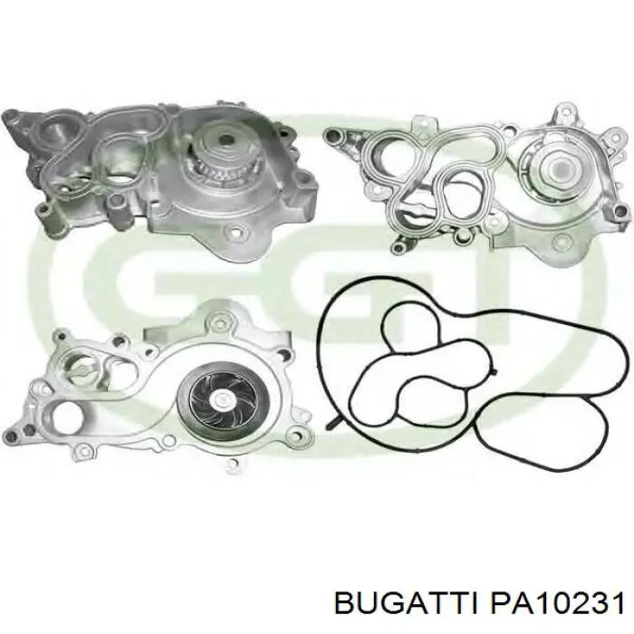 PA10231 Bugatti Насос охолодження