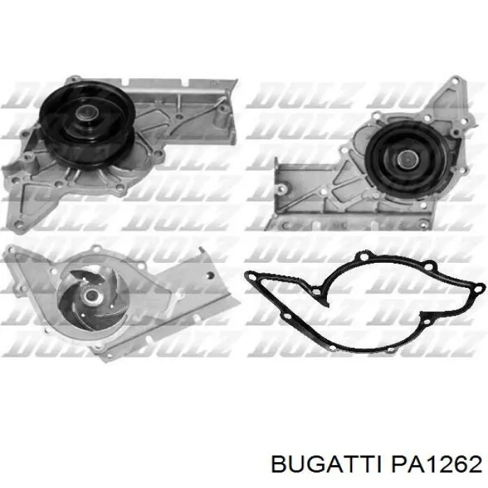 Помпа водяна, (насос) охолодження PA1262 Bugatti