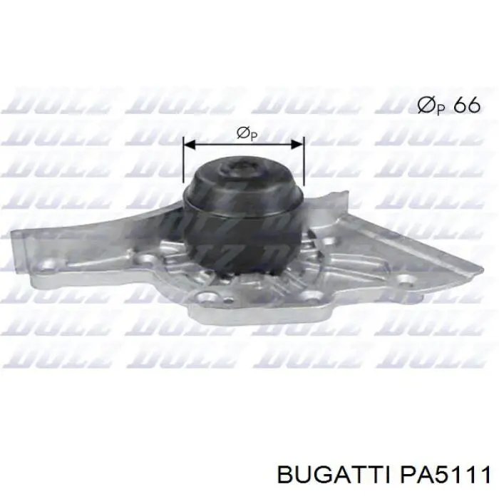 PA5111 Bugatti помпа водяна, (насос охолодження)