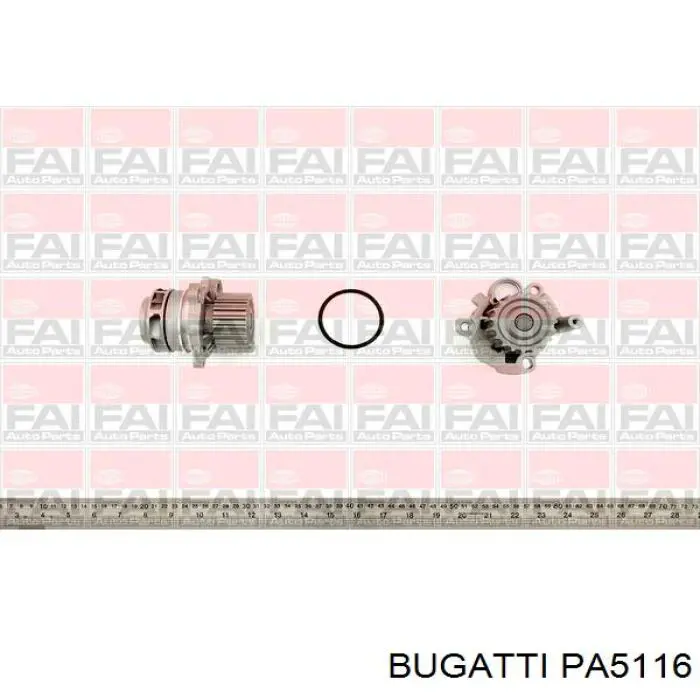 Купити PA5116 Bugatti Насос охолоджуючої рідини