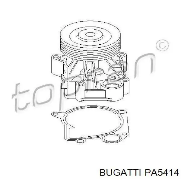 Купити PA5414 Bugatti Насос охолоджуючої рідини