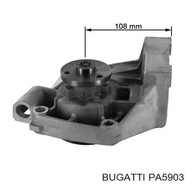 PA5903 Bugatti помпа водяна, (насос охолодження)