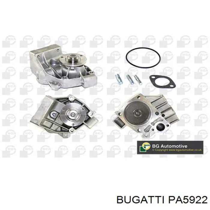 Купити PA5922 Bugatti Насос охолоджуючої рідини
