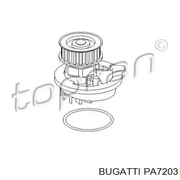 PA7203 Bugatti Насос охолодження