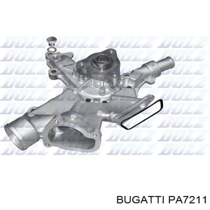PA7211 Bugatti помпа водяна, (насос охолодження)
