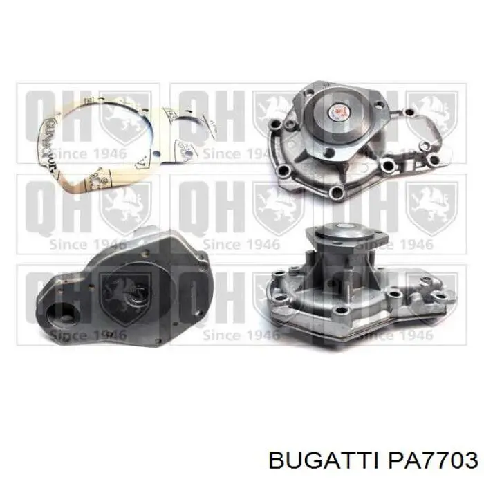 Купити PA7703 Bugatti Насос охолоджуючої рідини