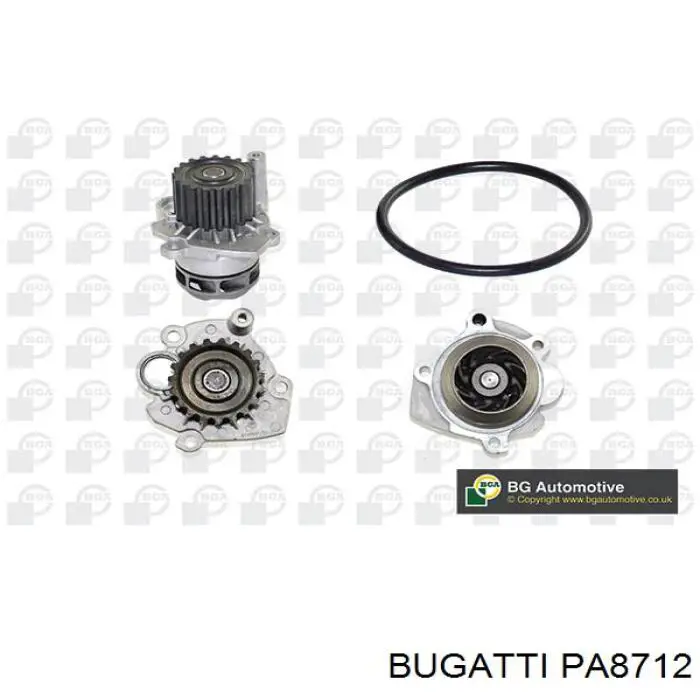 Купити PA8712 Bugatti Насос охолоджуючої рідини