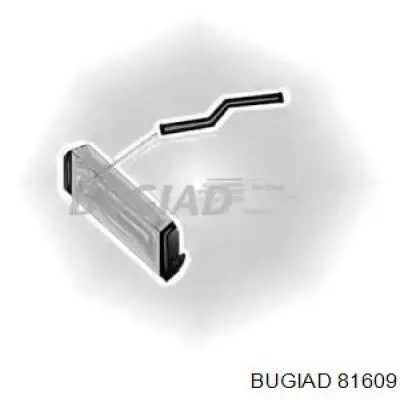 Шланг/патрубок интеркуллера Bugiad 81609 ціна, від 57.71 USD