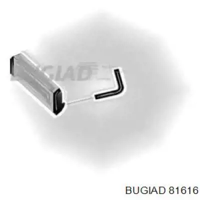 Шланг/патрубок интеркуллера Bugiad 81616 ціна, від 29.60 USD