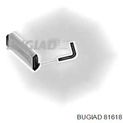 Шланг/патрубок интеркуллера Bugiad 81618 ціна, від 31.85 USD