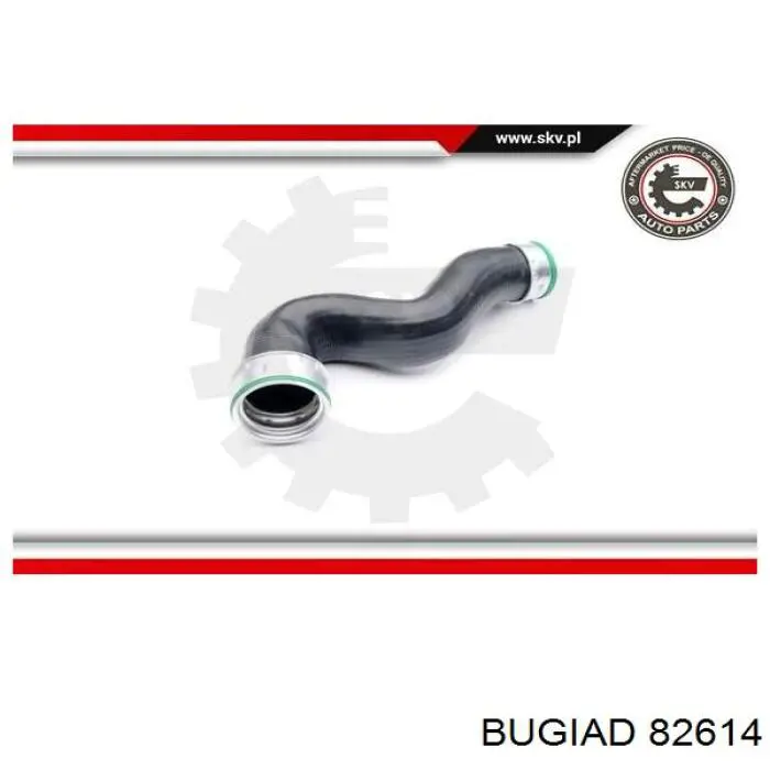 Шланг/патрубок интеркуллера Bugiad 82614 ціна, від 31.08 USD