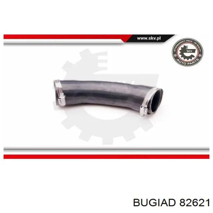 Шланг/патрубок интеркуллера Bugiad 82621 ціна, від 12.67 USD