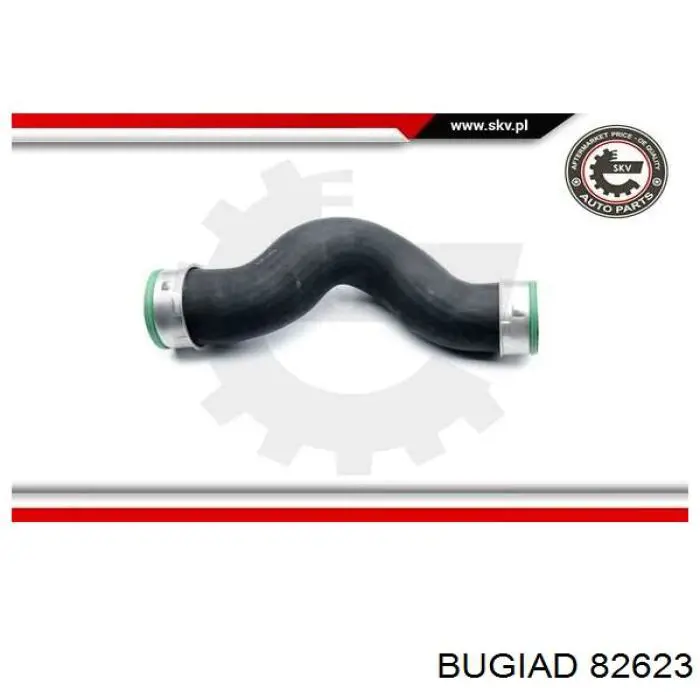 Шланг/патрубок интеркуллера Bugiad 82623 ціна, від 35.17 USD