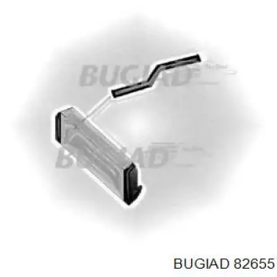 Шланг/патрубок интеркуллера Bugiad 82655 ціна, від 20.61 USD