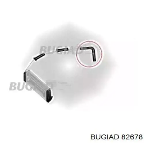 Купити 82678 Bugiad Шланг/патрубок интеркуллера
