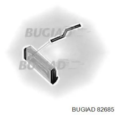 680122 Maxgear Трубка, що нагнітається
