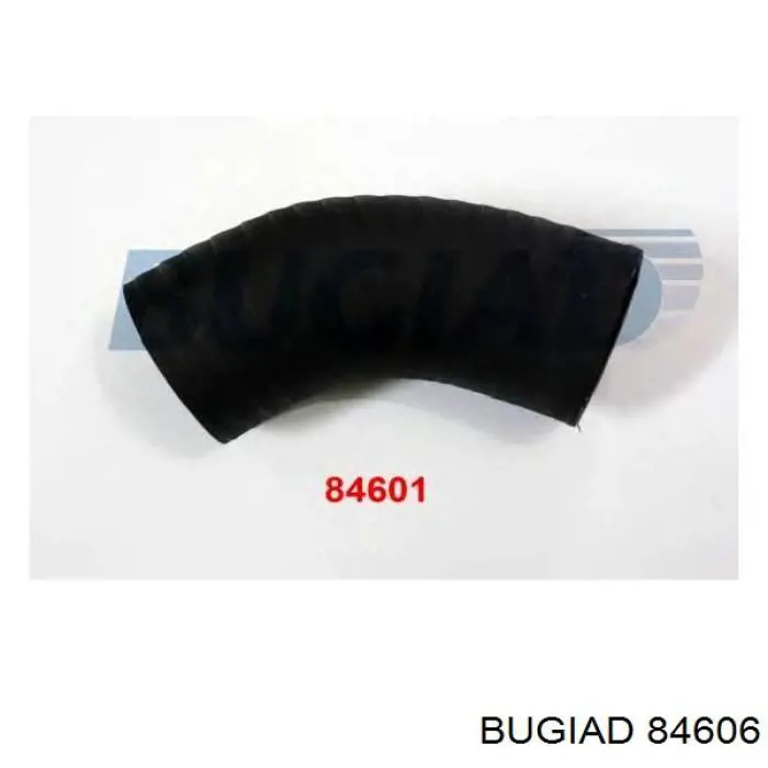 Патрубок повітряний, вихід з турбіни (наддув) Bugiad 84606
