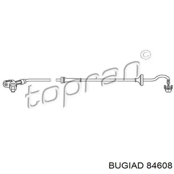 Купити 84608 Bugiad Шланг/патрубок интеркуллера