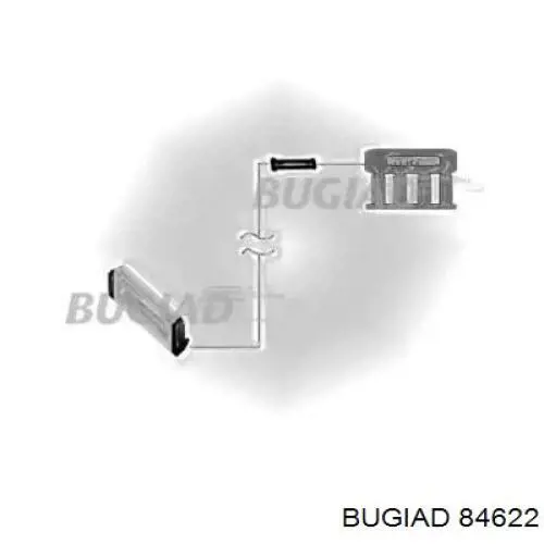 84622 Bugiad патрубок повітряний, дросельної заслінки