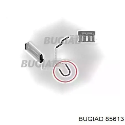 Шланг/патрубок интеркуллера Bugiad 85613 ціна, від 13.91 USD