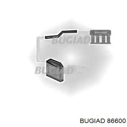 Шланг/патрубок интеркуллера Bugiad 86600 ціна, від 22.68 USD