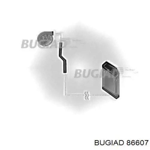 86607 Bugiad Трубка, що нагнітається