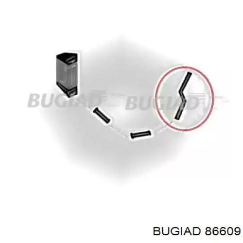 86609 Bugiad Трубка, що нагнітається