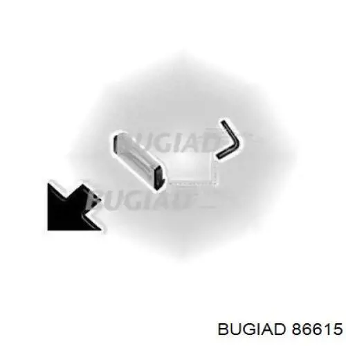 Купити 86615 Bugiad Шланг/патрубок интеркуллера