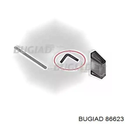 Шланг/патрубок интеркуллера Bugiad 86623 ціна, від 8.75 USD