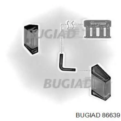 Шланг/патрубок интеркуллера Bugiad 86639 ціна, від 19.00 USD