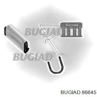 Шланг/патрубок интеркуллера Bugiad 86645 ціна, від 19.00 USD
