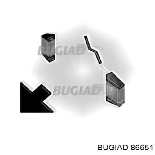 86651 Bugiad Трубка, що нагнітається