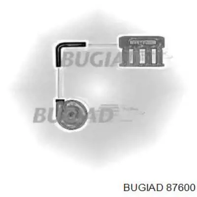 87600 Bugiad патрубок повітряний, вихід з турбіни (наддув)