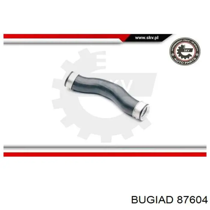 Шланг/патрубок интеркуллера Bugiad 87604 ціна, від 31.67 USD