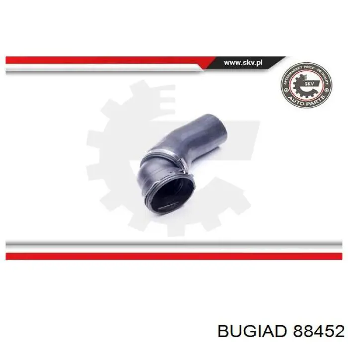 Шланг/патрубок интеркуллера Bugiad 88452 ціна, від 23.38 USD