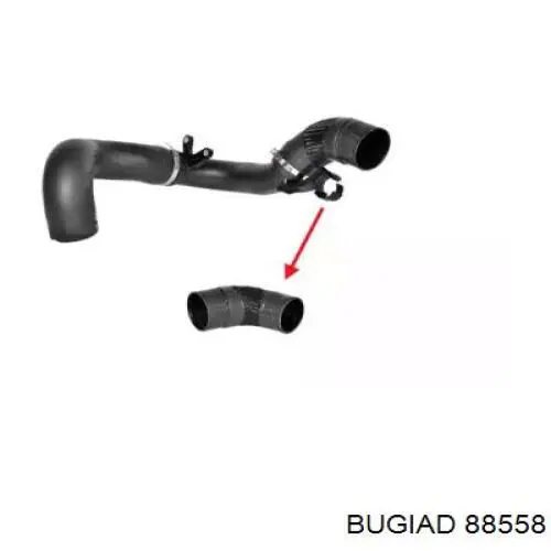 Купити 88558 Bugiad Шланг/патрубок интеркуллера