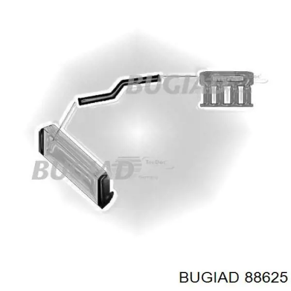 Шланг/патрубок интеркуллера Bugiad 88625 ціна, від 19.67 USD