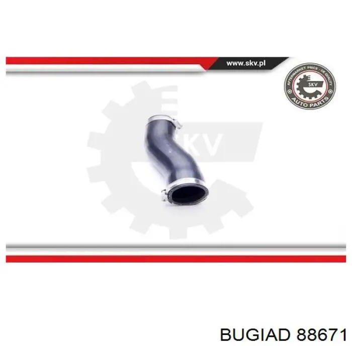 Купити 88671 Bugiad Шланг/патрубок интеркуллера
