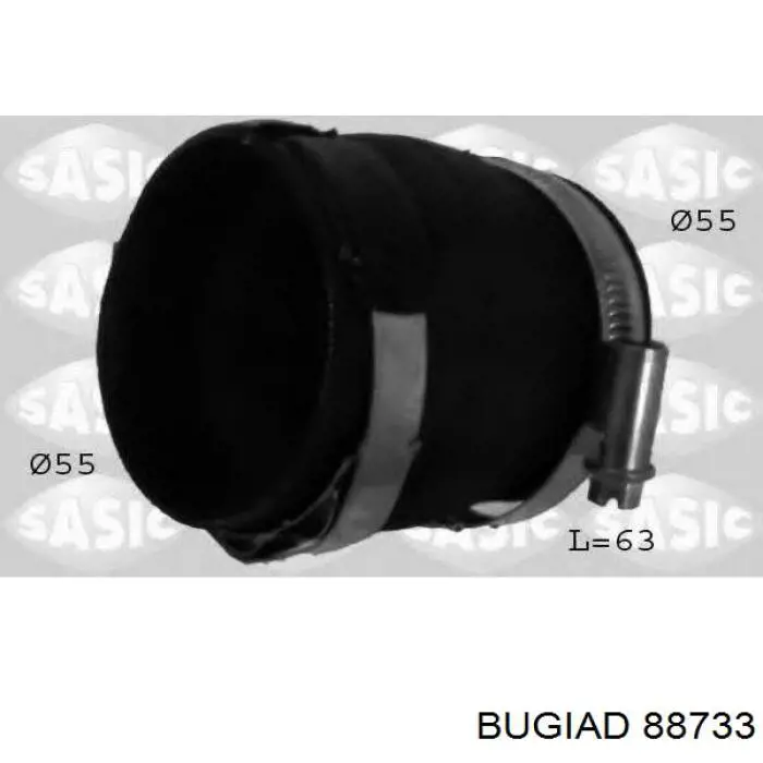 Купити 88733 Bugiad Шланг/патрубок интеркуллера
