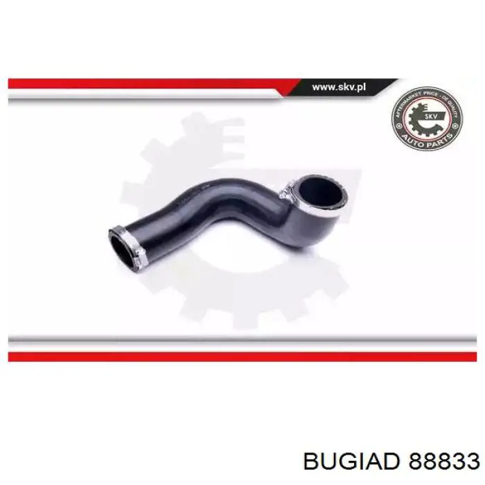 Шланг/патрубок интеркуллера Bugiad 88833 ціна, від 25.11 USD