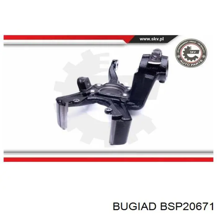 Цапфа поворотного кулака Bugiad BSP20671 ціна, від 48.06 USD