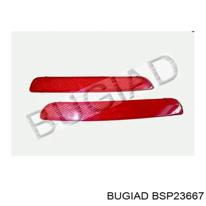 Купити BSP23667 Bugiad Відбивач бампера заднього правий