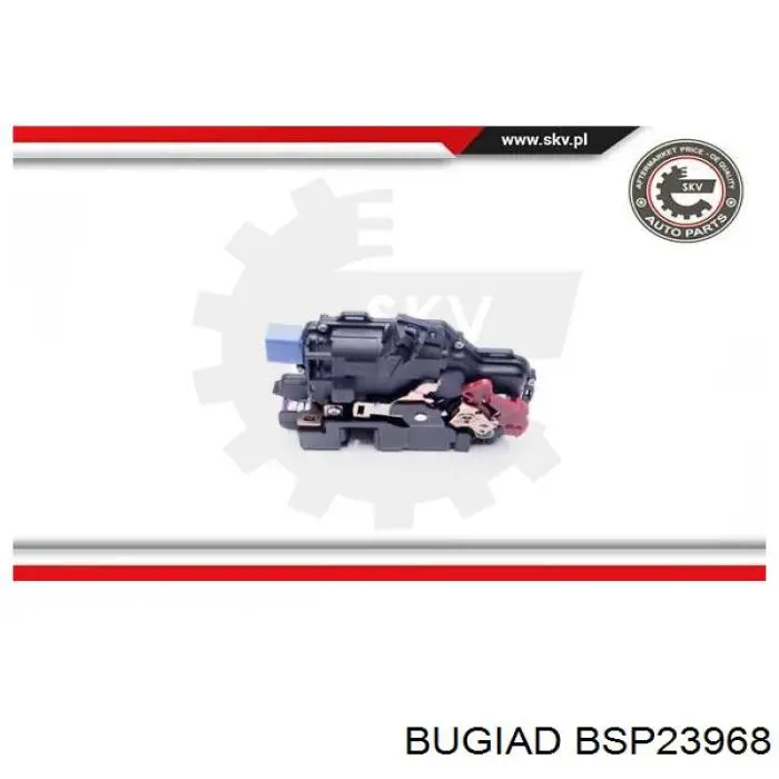 Замок передніх пасажирських дверей Bugiad BSP23968 ціна, від 29.14 USD