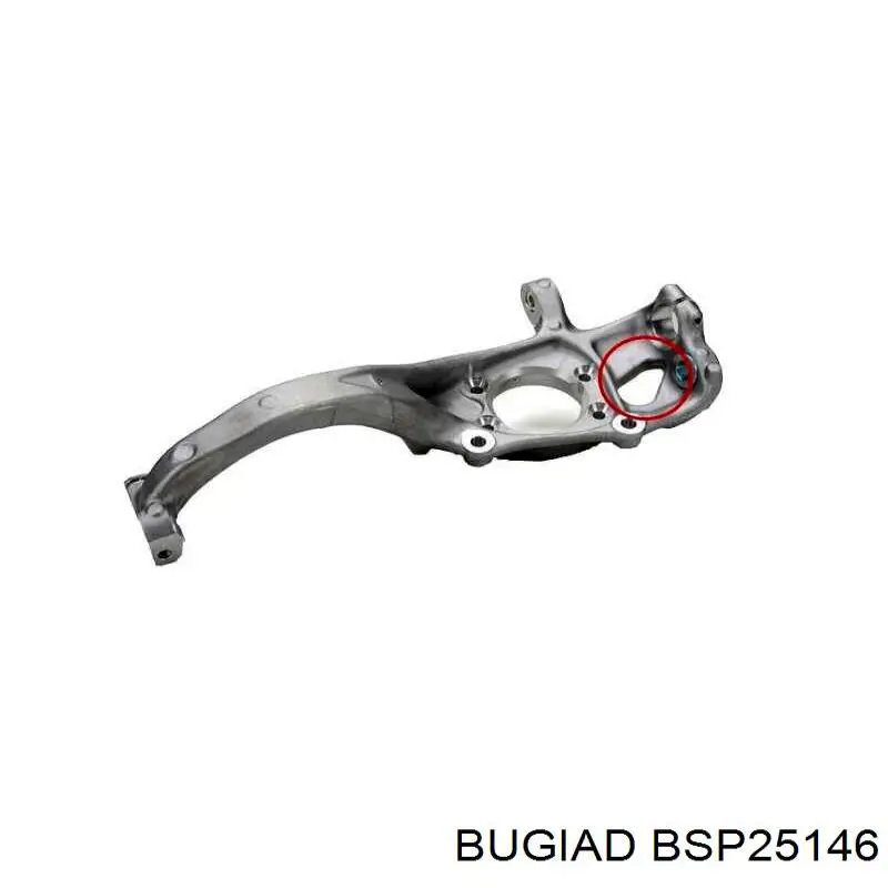 4GD407253C VAG Цапфа - поворотний кулак передній, лівий