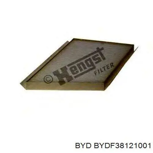 Купити BYDF38121001 BYD Фільтр салону вугільний